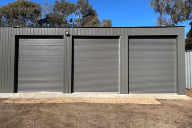 3x New Roller Doors
