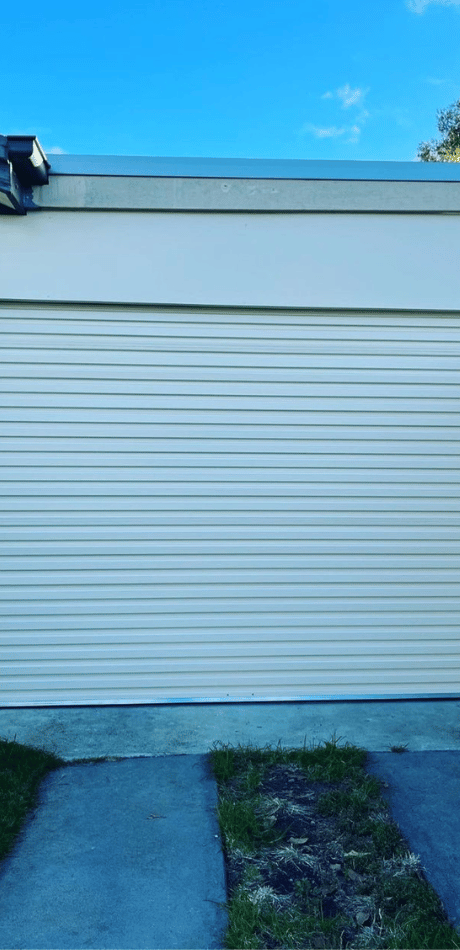 Cream roller door