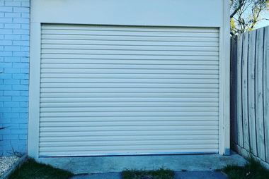 Cream Roller Door