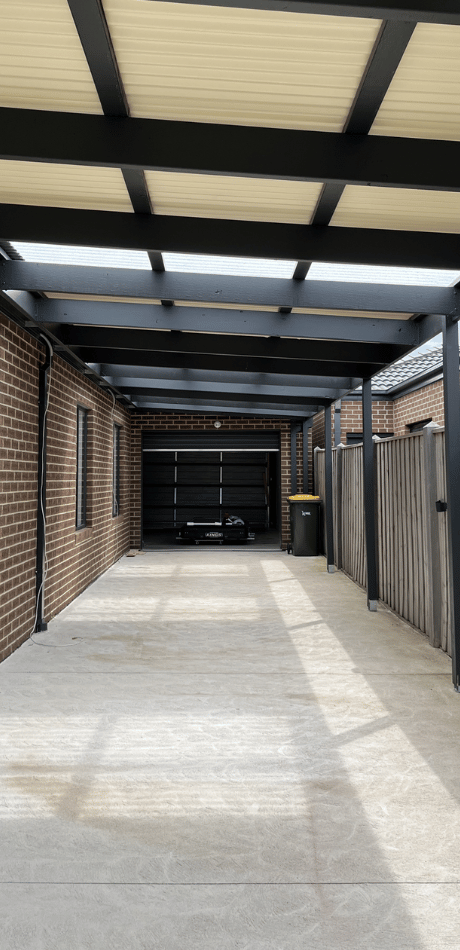 Full Garage And Car Port